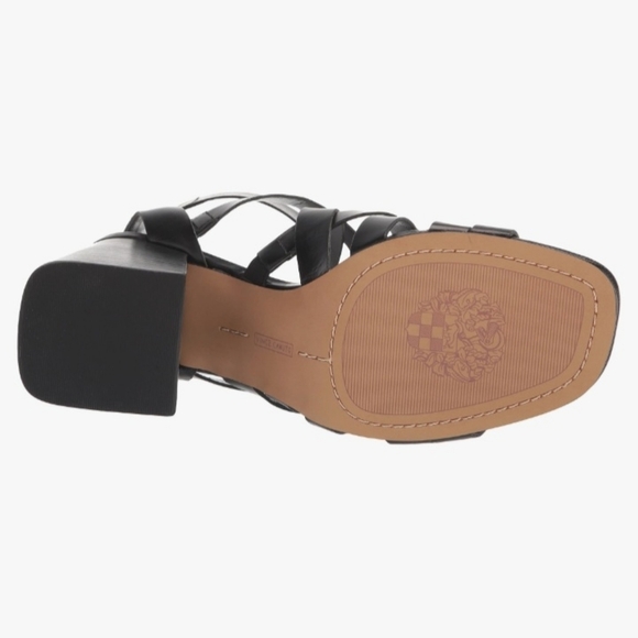 Vince Camuto Black Strappy Women's Sandals Size 5 NWT - Picture 9 of 13